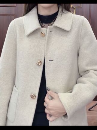 大衣短外套百搭时尚外套女 #时尚#显瘦#百搭#休闲#宽松