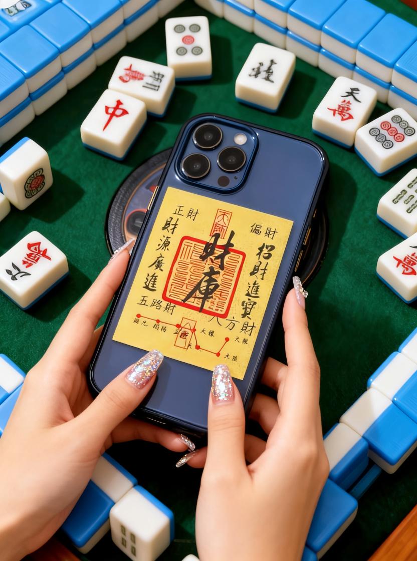 #财库贴纸 #小麻将解心宽 #休闲娱乐 #祝你事事发事事成 #麻将治百病