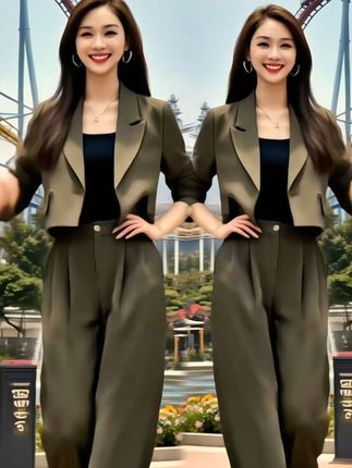 #创作灵感#百搭#穿搭#套装#谁穿谁好看