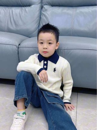 #学院风的针织polo毛衣!#也太帅气太精神了吧