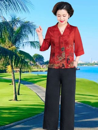 #时尚减龄穿搭 #新款套装 #时尚套装 #夏季穿搭