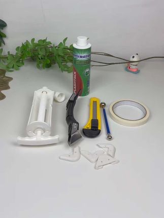 纳米瓷防霉防水玻璃胶 #玻璃胶 #防霉玻璃胶 #密封胶泥 #男士神仙单品 #高性能实用工具