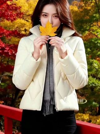 棉服女洋气2025新款时尚韩版加厚女士洋气大码棉衣百搭冬季外套女#晒晒我的秋日穿搭 #秋季日常实用穿搭思路分享 #秋日毛衣之宽松遮肉版 #秋款毛衣多种穿搭风格和技巧 #秋季都市硬核穿搭@DOU+上热门