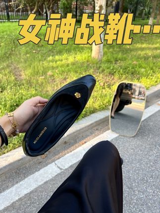 超适合夏天的#法式方头玛丽珍 !小香风质感的!不掉跟!不磨脚!洋气又百搭!!!#高级感穿搭