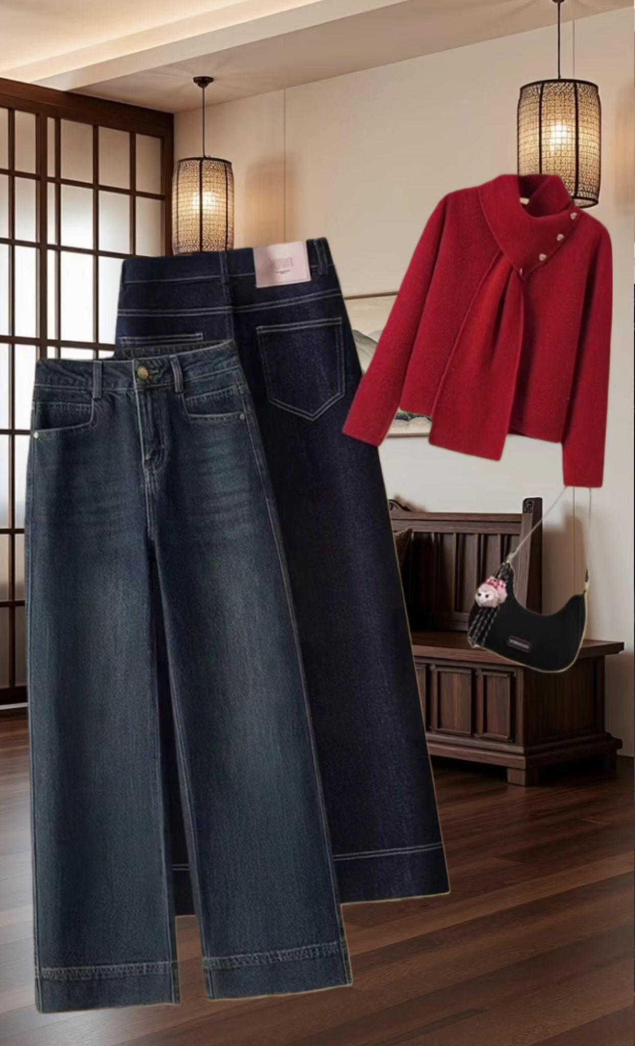 今年爆火的丹宁阔腿裤太懂小个子!春秋穿高腰掐出好比例,宽松窄版直筒不压身高,长裤垂感拉满显腿长。牛仔面料软挺有型,藏肉显瘦不挑身材。搭短T清爽,配针织衫慵懒。闺蜜试穿:“这裤型绝了,舒服又上镜,小个子秒变长腿精!”   #爆款丹宁阔腿裤 #春秋高腰女裤 #小个子宽松长裤 #窄版直筒牛仔裤 #显瘦百搭女裤@图文带货帮扶中心 @DOU+上热门 @抖加🔥上热门🔥dou+🔥热点宝