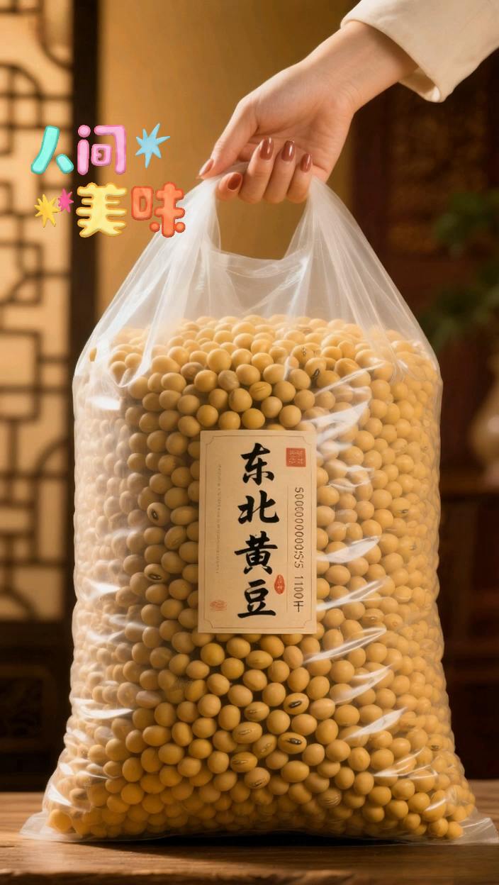东北黄豆的好,一尝便知。得益于寒地黑土的肥沃与漫长生长周期,蛋白含量更高,豆香更浓郁。无论是家常豆浆还是古法腐乳,选它,就是选一份看得见的好品质。#健康食材 #东北黄豆 #黄豆 #好物推荐达人 #五谷杂粮