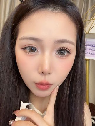开播前试一下浓颜芭比#悦瞳磁吸假睫毛