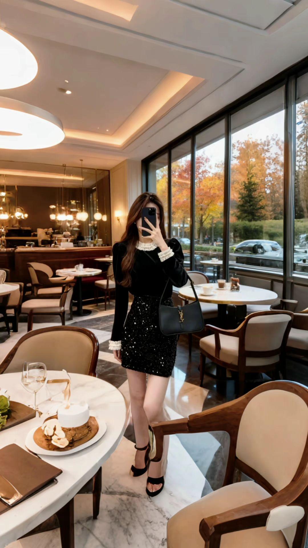 #小个子显高显瘦穿搭 #ootd穿搭 #好身材好气质 #秋冬穿搭