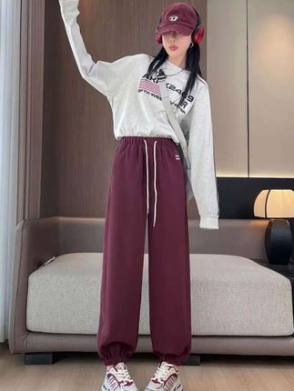 #新款束脚卫裤#裤子穿搭 #小个子穿搭 #显高显瘦显腿长