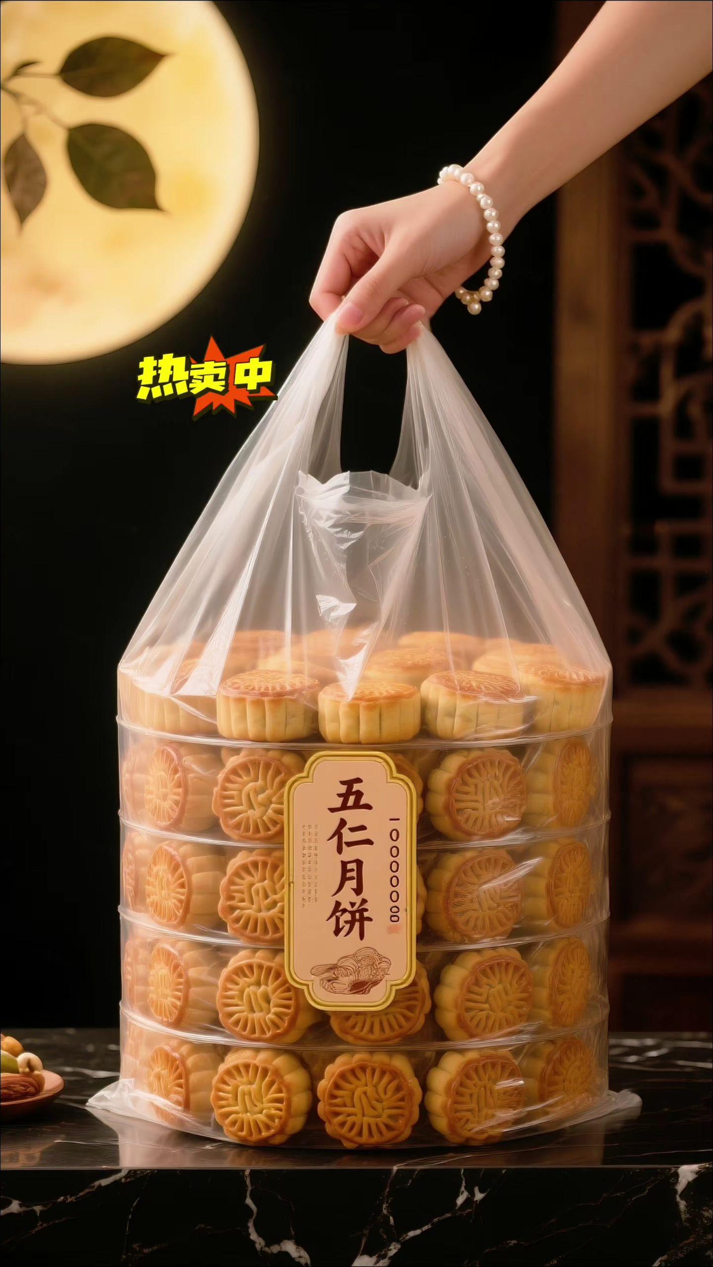 一口五仁,满是中秋味。精选核桃、杏仁、花生、瓜子、芝麻五种果仁,颗颗饱满酥脆,搭配清甜果脯与绵密饼皮。咬下时,坚果的醇香在口中散开,果脯的微甜中和油脂,每一口都是实在的馅料,口感丰富,让人满足。 这不仅是月饼,更藏着记忆里的中秋味道。团圆时刻,用五仁月饼留住家的温暖。 #中式糕点 #传统手工 #点心美食 #月饼 #五仁月饼