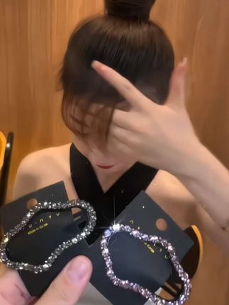 告别夏日碎发烦恼#碎发夹#发夹#头饰发饰#碎发整理#侧边夹#刘海夹