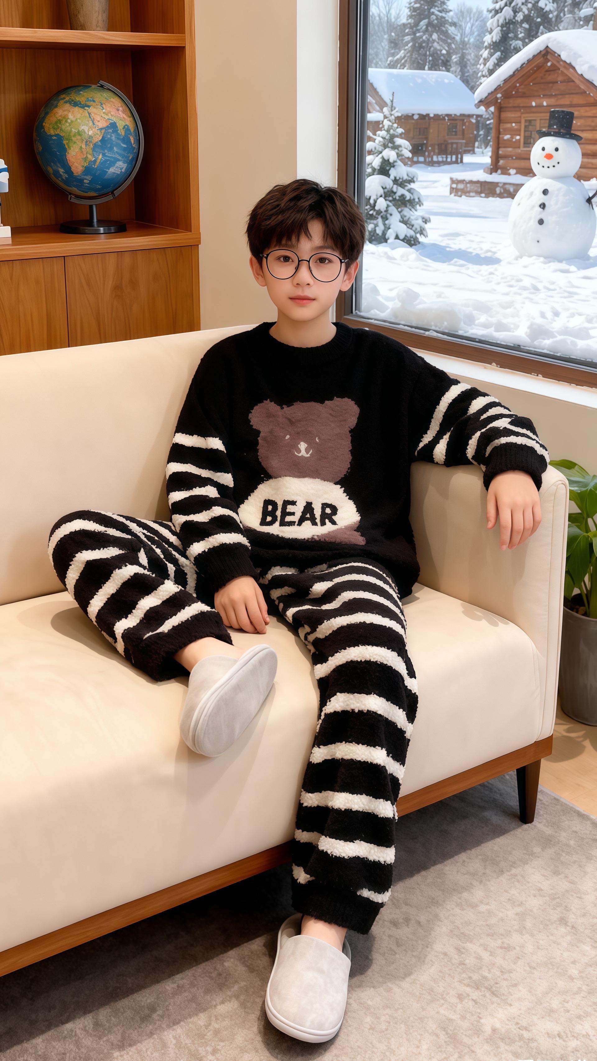 原来孩子的冬天,藏在一件睡衣里 刚把儿子的珊瑚绒睡衣从衣柜拿出来,他就抱着往身上蹭:“妈妈,是去年那个暖乎乎的小被子吗?” 秋冬的夜里,哪需要什么复杂的保暖技巧?不过是他穿着加厚法兰绒家居服,窝在沙发上看绘本时,脚边不凉;是半夜给他盖被子,摸到他袖口软乎乎的温度,就知道这一夜他不会冻着;是他早上赖床,裹着睡衣蜷成小团子,说“再抱5分钟”时,连空气都变温柔。 我们总想着给孩子最好的,后来才发现,真正的安心很简单——一件能把寒冷都挡住的睡衣,就能装下他整个冬天的踏实与甜。 #男童冬装 #儿童珊瑚绒睡衣 #宝妈的小温暖 #秋冬育儿好物 #双11给娃囤什么 @抖加🔥上热门🔥dou+🔥热点宝