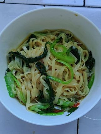 土麦子面条#家常菜 #手工面 #懒人美食