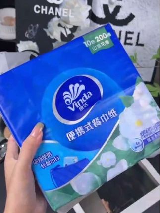 维达超韧苍兰香手帕纸小包纸巾4层5张30包便携餐巾纸面巾纸随 #纸巾 #好用不贵 #手帕纸#面巾纸#方便携带