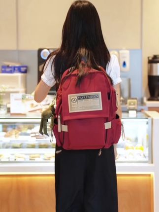 牛津布书包 #书包#双肩包#大容量#轻便 #好东西一起分享