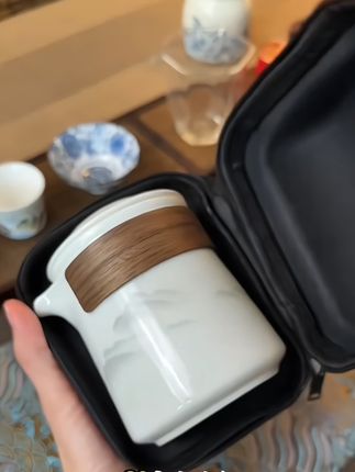 #茶具#茶具套装#旅行茶具#便携旅行茶具套装@DOU+小助手