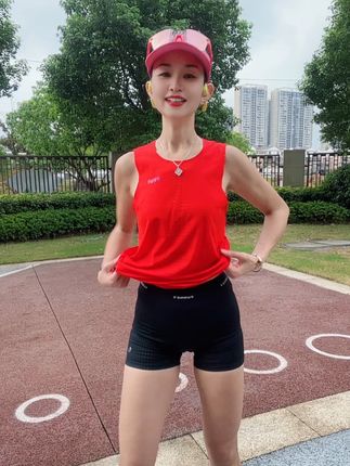FYUT户外速干衣轻薄透气排汗背心 2025春季新款女修身无袖运动上衣#跑步#速干背心推荐 #fyut户外#fyut背心#跑步装备