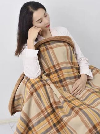 披肩毛毯午睡小毯子办公室家用两用加厚盖毯不掉毛护膝盖腿沙发毯#沙发毯#毛毯#披肩毯#午睡毯#小毯子