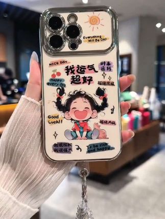 这个手机壳也太可爱了吧!“我运气超好”小人笑得我心都化了~✨📱 #手机壳分享 #可爱日常#爱了爱了#手机壳 #是时候安排一下了