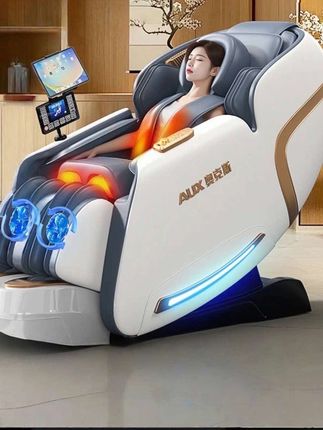 #奥克斯智能按摩椅家用全自动零重力智能语音沙发椅#柔软舒适透气#高端大衣#办公午休按摩椅#按摩椅真的很舒服