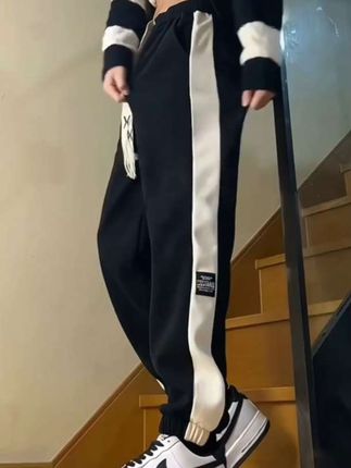 青少年港风宽松加绒加厚冬季灯芯绒束脚裤男潮牌休闲日系痞帅裤子#加绒加厚#秋冬穿搭 #百搭裤子
