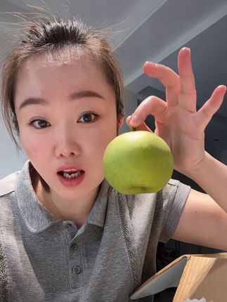 青甜爽口不齁甜,爽口解渴#梨