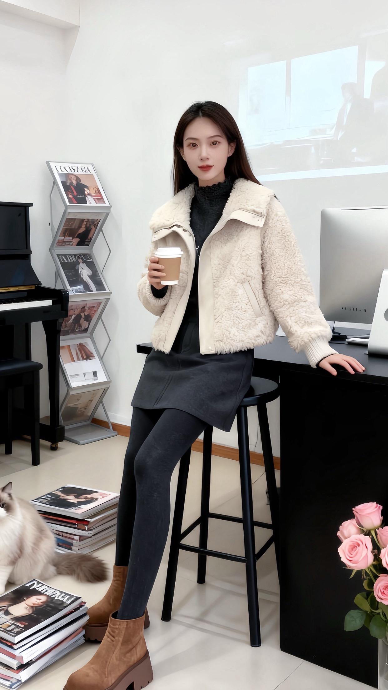 #气质穿搭 #韩系穿搭 #谁穿谁好看