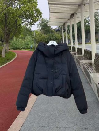 休闲短款棉服 2025秋冬季新款洋气时尚棉衣外套#短款棉服外套