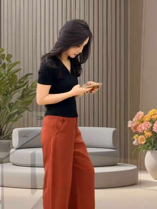 #夏季干净风穿搭 #显高显瘦显腿长 #高级感穿搭 #面料舒适透气 #高品质女裤