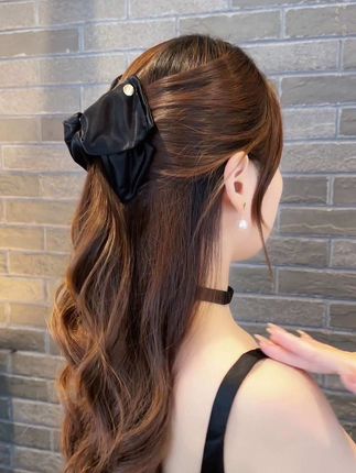 #头饰发饰 #头饰搭配 #抓夹 #鲨鱼夹 #这也太好看了