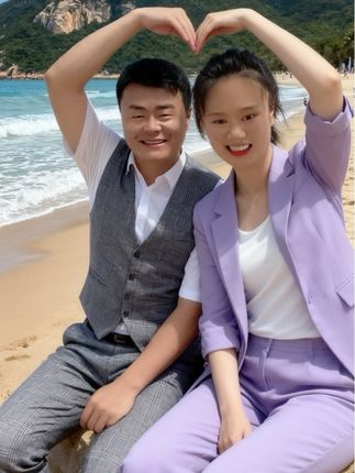 无论风雨变换,还是岁月流转,我都一直在你身边!#记录真实生活 #夫妻日常 #情侣装穿搭 #元元的日常