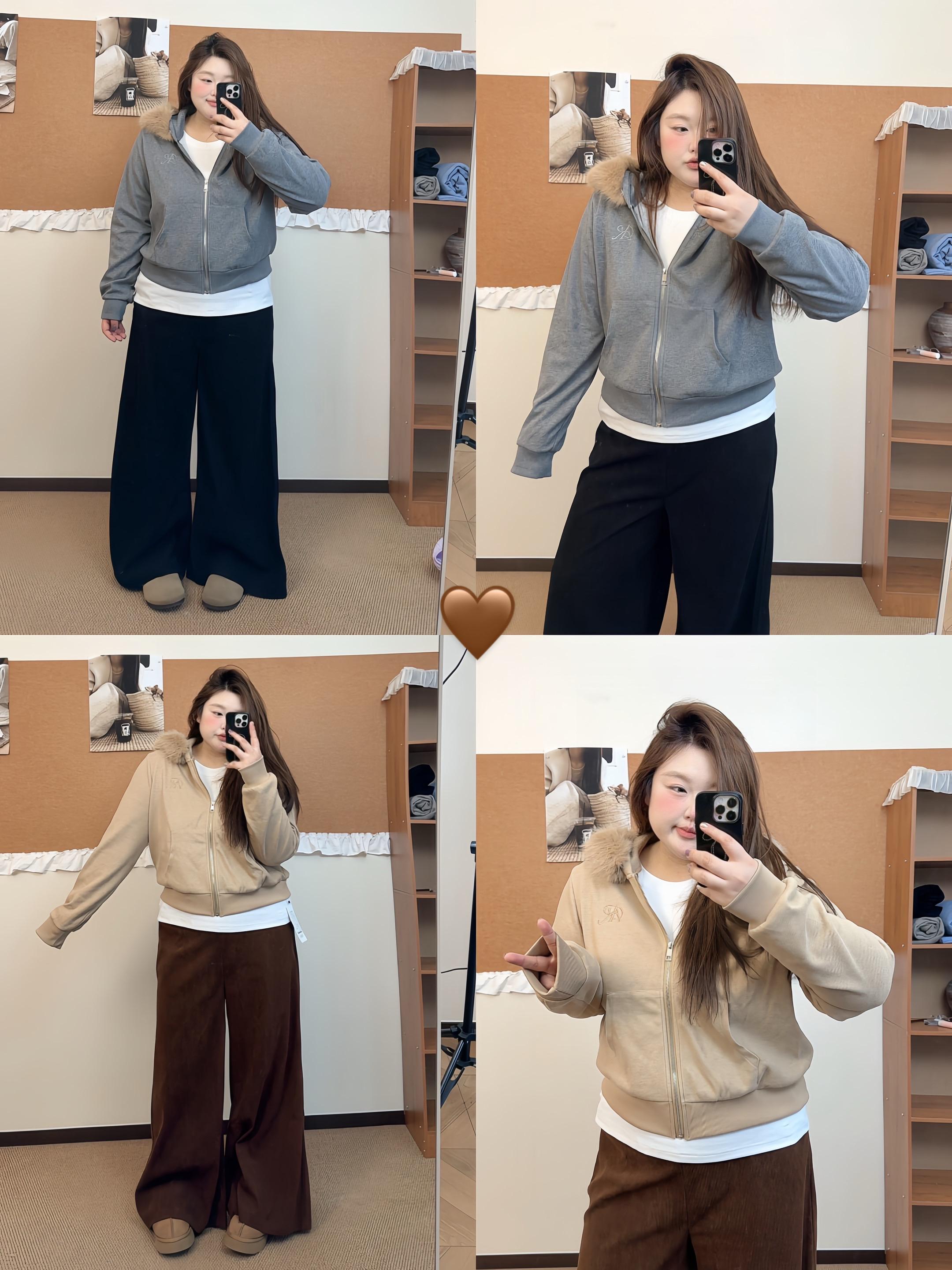 #大码女装 #200斤韩系 #微胖穿搭分享