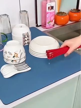 厨房沥水垫台面简单可爱硅藻泥吸水隔热干燥垫可洗防烫防滑餐垫子 #厨房沥水垫#台面硅藻泥吸水垫#吸水隔热干燥垫#可洗防烫防滑餐垫子#沥水垫推荐