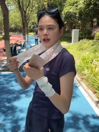 夏天行走的小空调,暑假有出行计划的可以备上#冰感毛巾