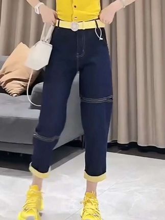 #穿搭 #牛仔裤 #谁穿谁好看 #百搭裤子 #潮流穿搭