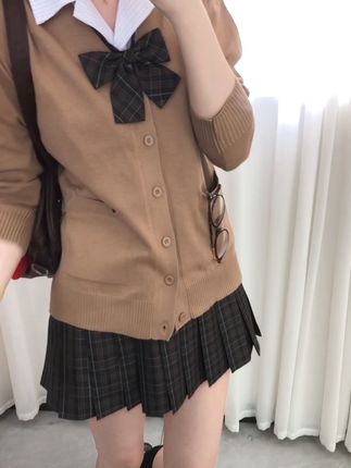 答应我不要放过这个89的套装! #jk穿搭 #jk原创设计 #jk制服 #jk格裙