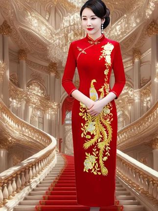 #婚礼妈妈礼服 #婚宴妈妈装 #高端旗袍 #喜妈妈喜婆婆礼服 #喜婆婆喜妈妈婚宴装