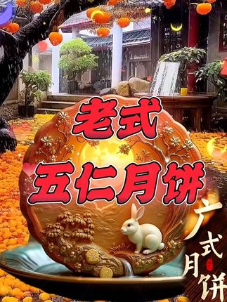 小时候最不喜欢吃五仁,大人喜欢吃,长大了吃过了生活的苦,才知道五仁月饼是最好吃的! #上热门 #五仁月饼 #赏味中秋 #小时候味道#民间传统美食 老人小孩都爱吃