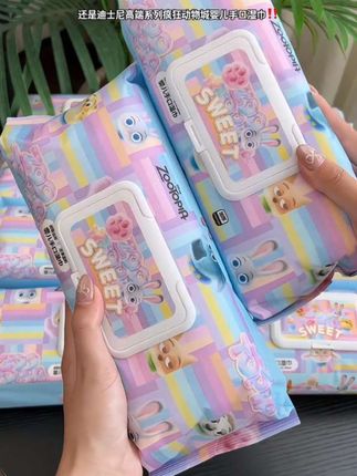快点薅#婴幼儿手口湿巾#湿巾推荐 #湿巾纸