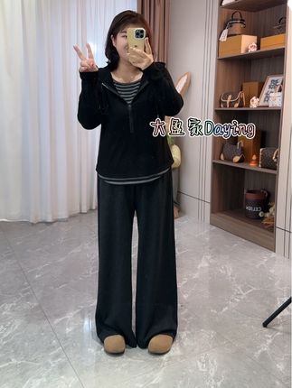 #大码搭配 #显瘦搭配 #慵懒风穿搭 #穿搭