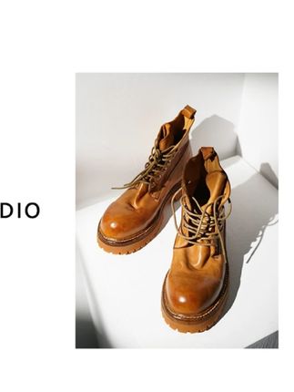 MUSEWAVE MSW/沐诗薇四季靴-户外意大利牛皮马丁靴#品质女装#牛皮马丁靴#时尚百搭