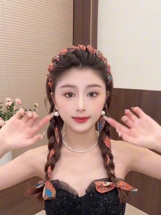 #飘带发箍#头饰发饰美出高级感 #发箍用法#发箍这样戴好美