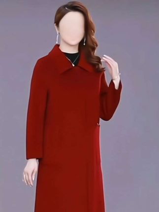 #孜洋秋冬双面绵羊毛大衣#时尚穿搭#高端大气#优雅气质#女装