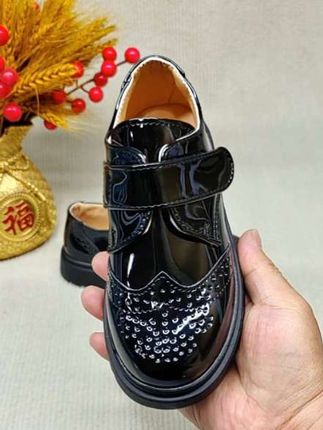#男童皮鞋#黑皮鞋#演出鞋#英伦风小皮鞋#礼服鞋