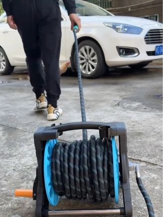 #无限回购的宝藏单品 免组装6功能喷枪洗车浇花轻便防爆管水车套装多档增压喷头洗车管