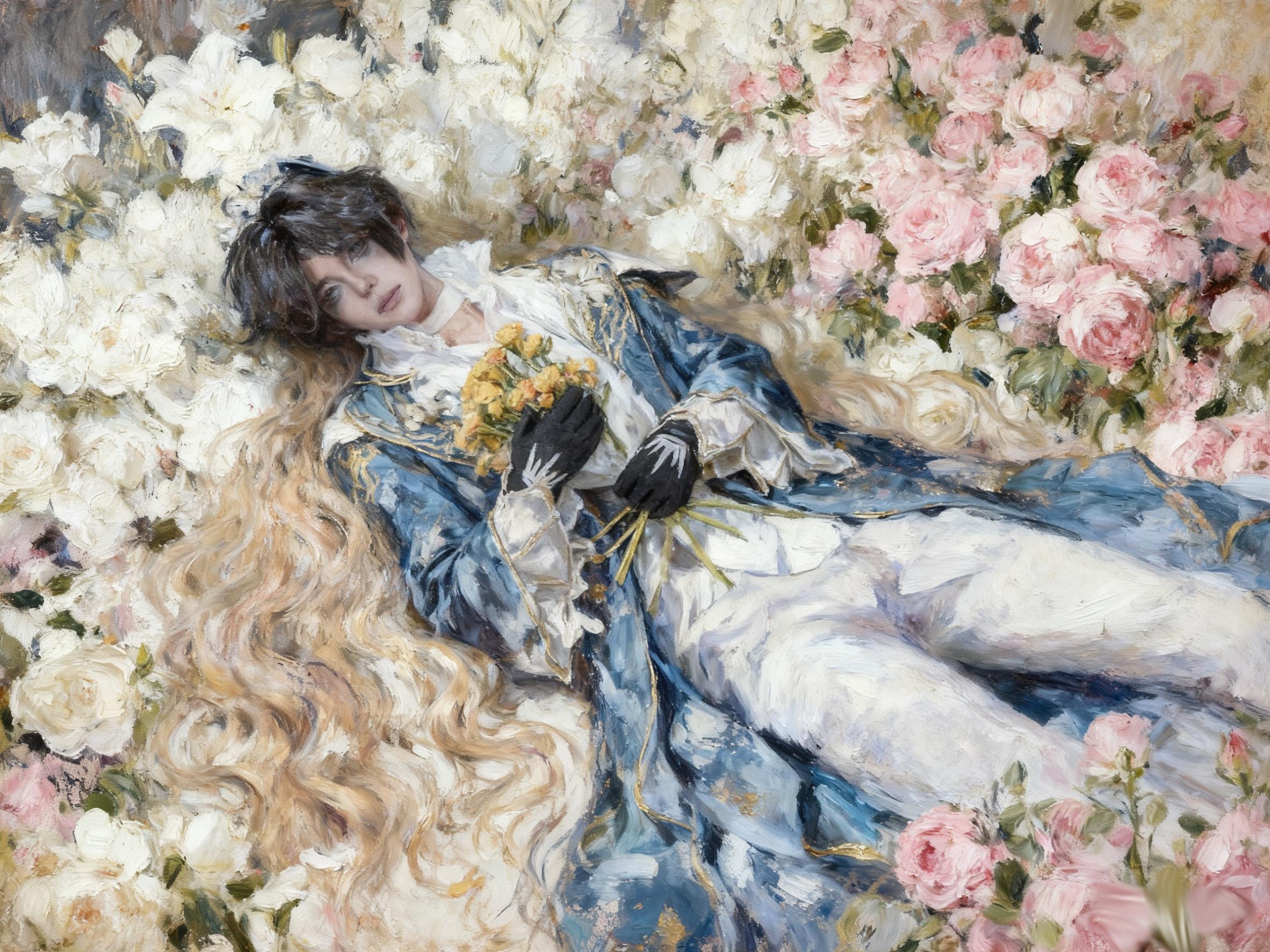 花语。“享受片刻安宁”#入殓师记忆之骑 #伊索卡尔  #第五人格  纯分享,非营业,求放过