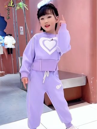 #运动休闲套装 #女童套装 #生女儿就是用来打扮的