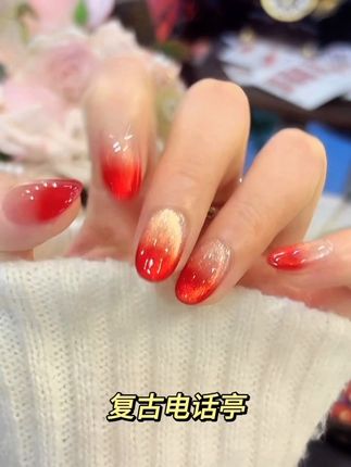 #我要上热门 #重工轻奢手工穿戴甲 #一眼惊艳#网红美甲款式