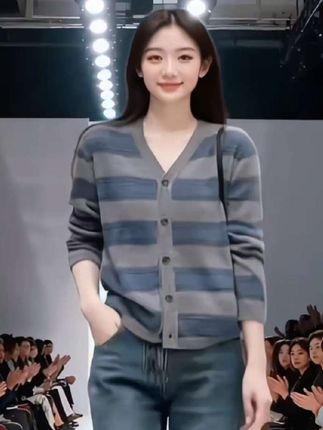 #春秋新款时尚穿搭 #春秋新款时尚休闲宽松显瘦减龄女装两件套#谁穿谁好看#