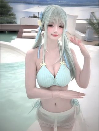 这谁不迷糊 #泳池拍摄 #无不良引导